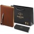 Набор Parker IM Core Dark Espresso CT из шариковой ручки и ежедневника коричневого цвета в Уфе
