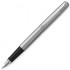 Набор Parker Jotter Stainless Steel CT из перьевой ручки и серого ежедневника в Уфе