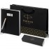 Набор Parker Jotter Stainless Steel GT из перьевой ручки и ежедневника черного цвета в Уфе