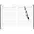 Набор Parker Jotter Stainless Steel GT из перьевой ручки и черного ежедневника в Уфе