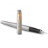 Набор Parker Jotter Stainless Steel GT из перьевой ручки и зеленого ежедневника недатированного в Уфе