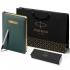 Набор Parker Jotter Stainless Steel GT из перьевой ручки и зеленого ежедневника недатированного в Уфе