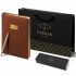 Набор Parker Jotter XL SE20 Monochrome Rose Gold из шариковой ручки и ежедневника коричневого цвета в Уфе