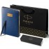 Набор Parker Jotter XL SE20 Monochrome Black из шариковой ручки и ежедневника синего цвета в Уфе