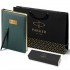 Набор Parker Jotter XL SE20 Monochrome Black из шариковой ручки и ежедневника зеленого цвета в Уфе