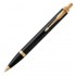 Набор Parker IM Metal Black GT из шариковой ручки и ежедневника недатированного черного цвета в Уфе