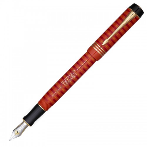 Перьевая ручка Parker Duofold Centennial Anniversary Edition Red GT F