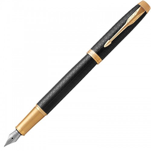 Перьевая ручка Parker (Паркер) IM Premium Black/Gold GT F в Уфе

