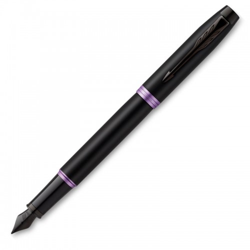 Перьевая ручка Parker IM Vibrant Rings Amethyst Purple BT M