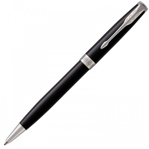 Шариковая ручка Parker (Паркер) Sonnet Core Black Lacquer CT в Уфе
